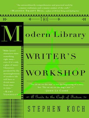 The Modern Library Writer's Workshop - ebook